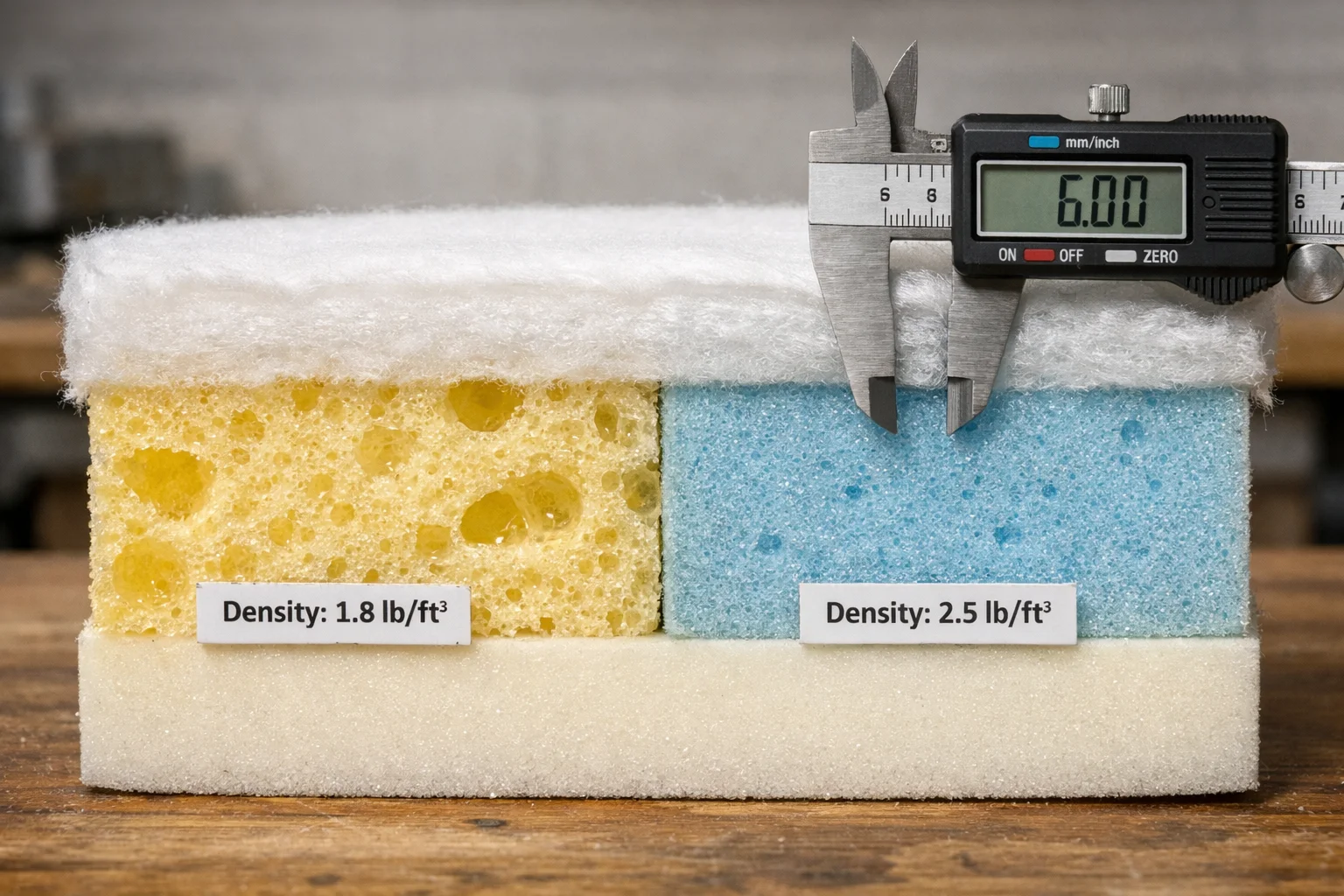 Cushion Quality Evaluation: Understanding Foam Specifications