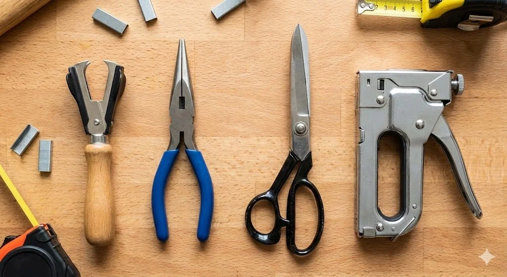 Photo showing the tools needed for effective DIY repair
