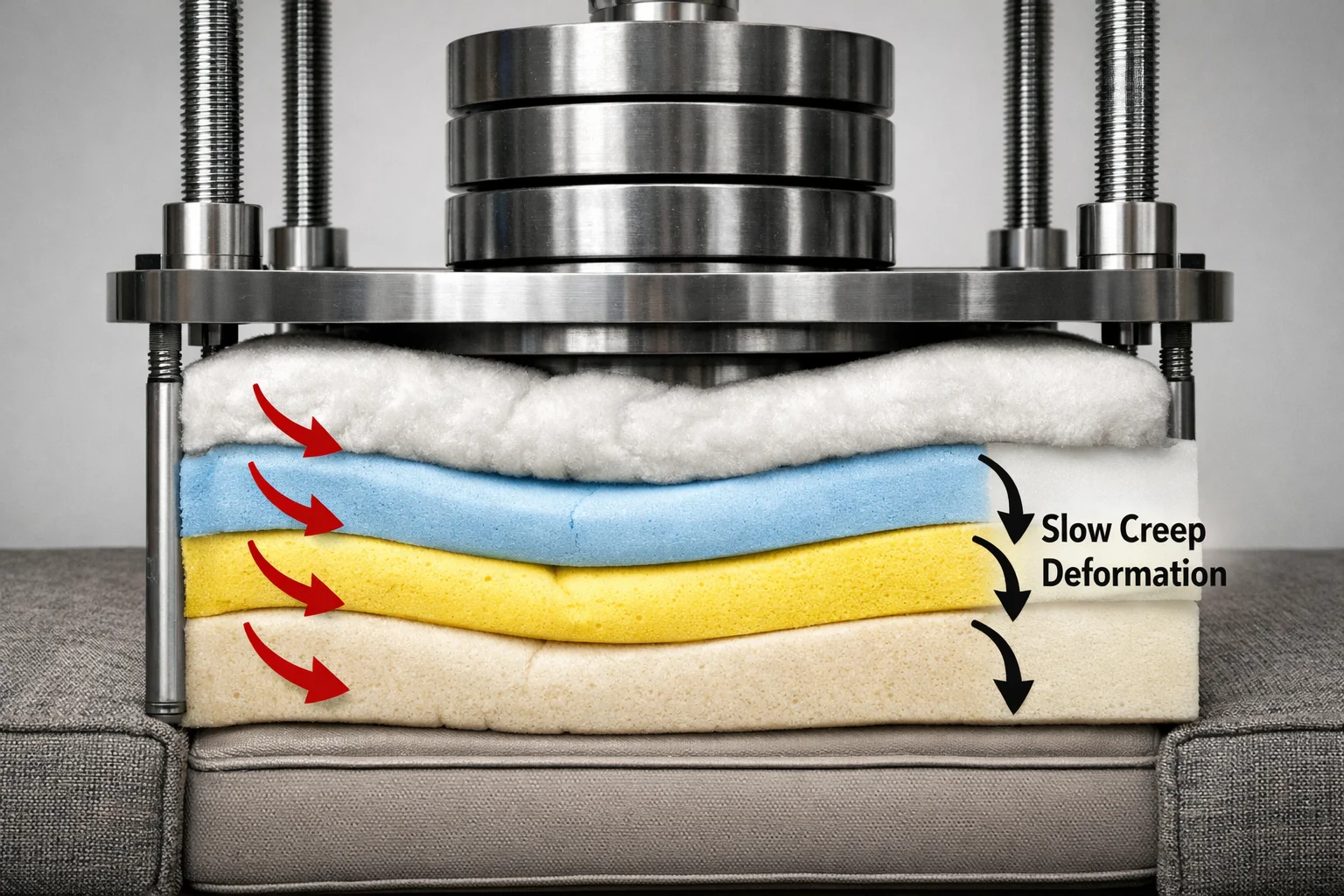 The Paradox: Why Hard Cushions SINK