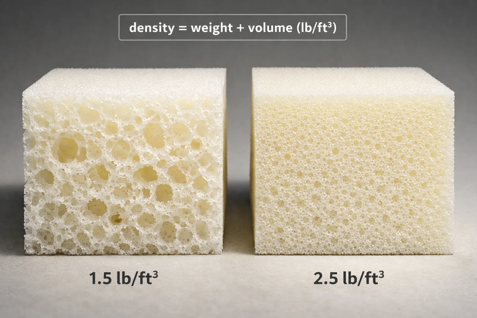Foam Density vs. Firmness: Decoding the "4-Digit" Specs