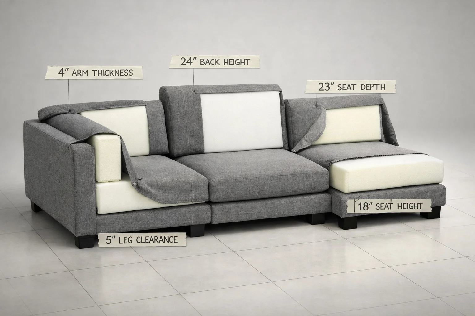 How to Measure for Furniture: Beyond Blue Tape on the Floor