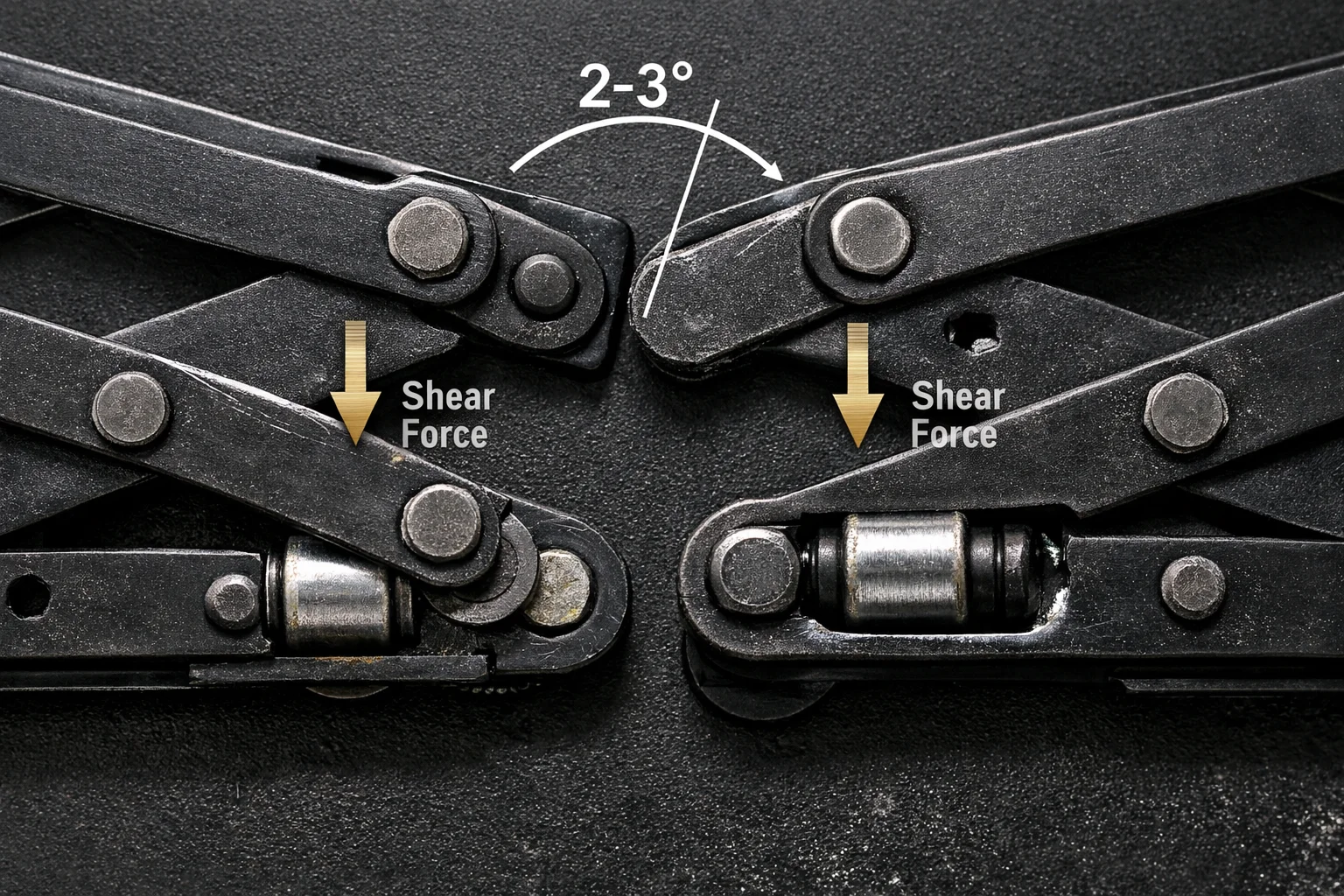 Recliner Mechanisms: The Geometry of Failure